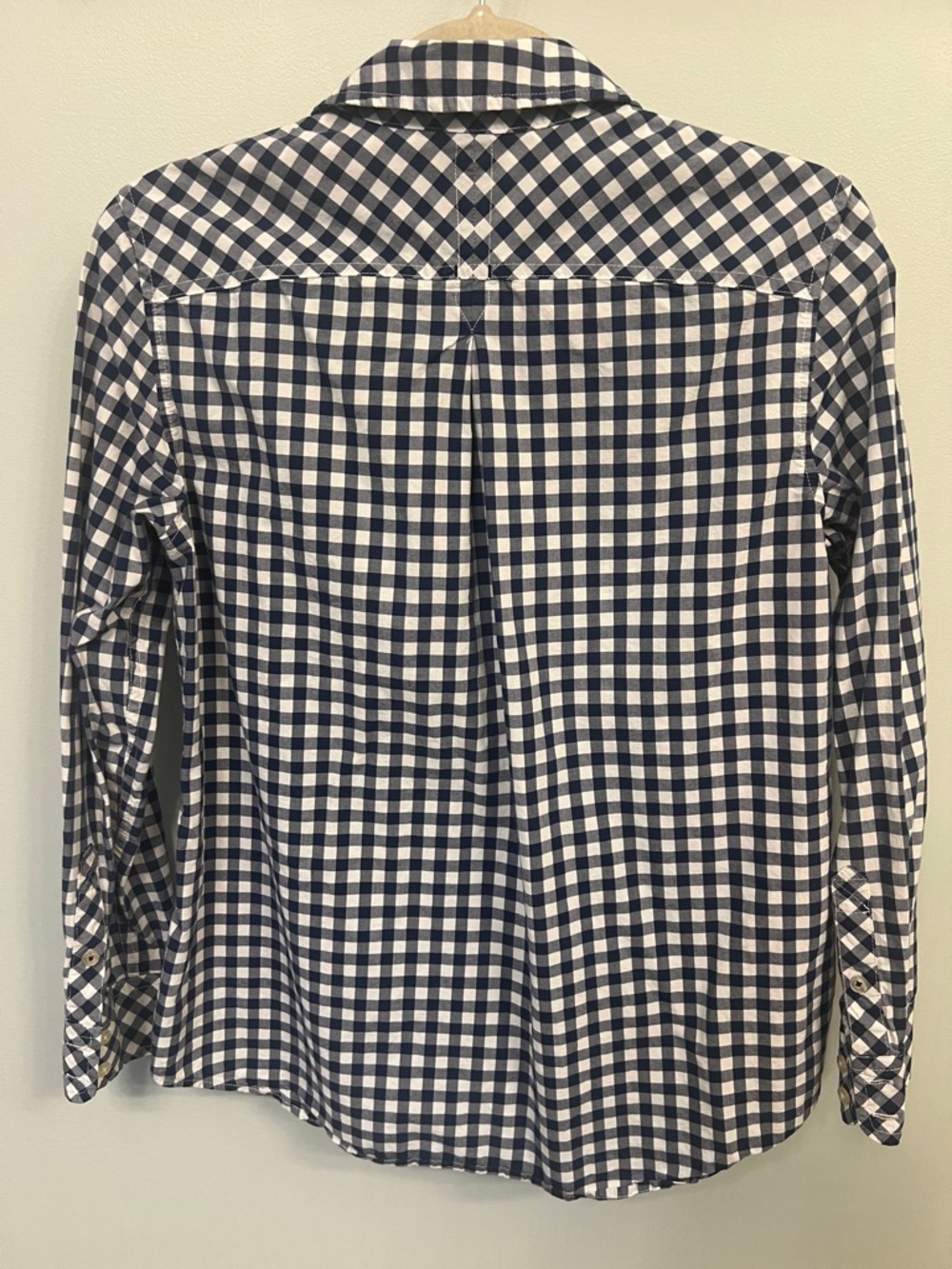 Vineyard Vines Navy and White Gingham Button-Down - Picture 6 of 7